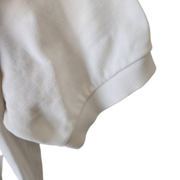 Polo by Ralph Lauren White Cotton Polo Shirt - Size L - Picture 3 of 4